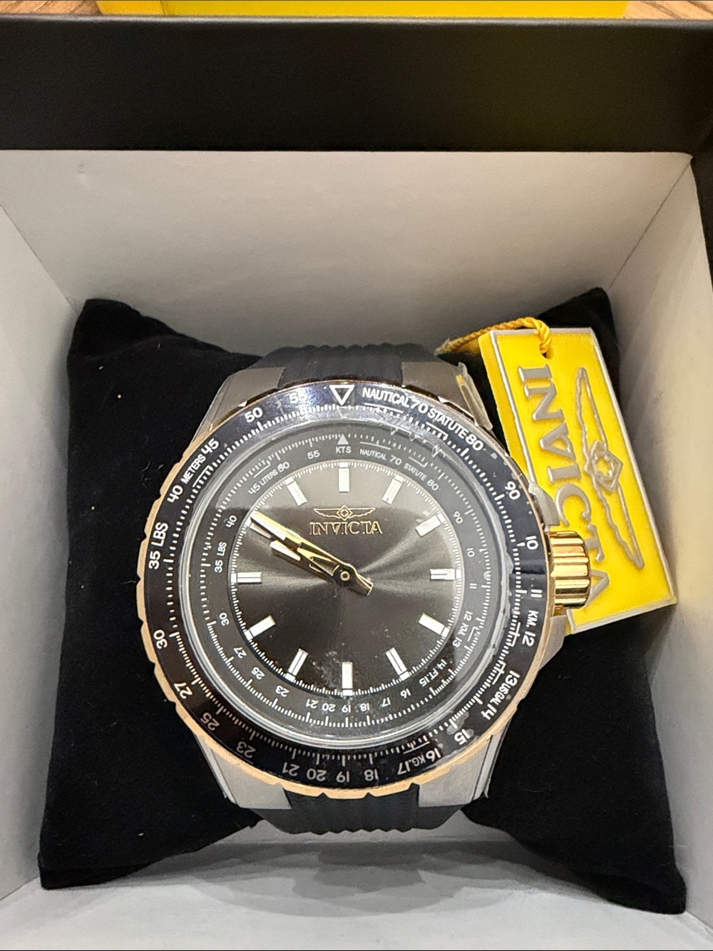 Invicta Men's Aviator Command Deck